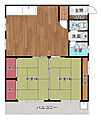 栄松マンション4階5.5万円