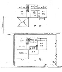JR呉線 呉駅 バス25分 仲間ケ原下車 徒歩6分 4LDKの間取り