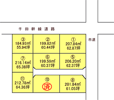 区画図：334000262983