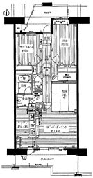 フローレンス宝町グランドアーク 3LDKの間取図画像