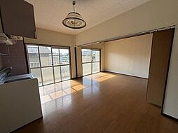 フジコーポ 202 2階2LDKのリビング/ダイニング