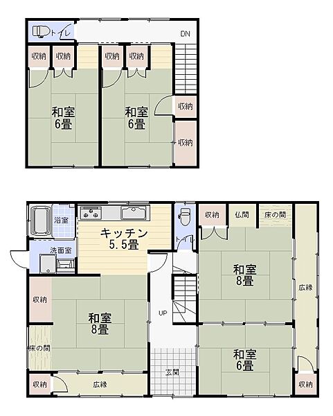 間取り：334000235409