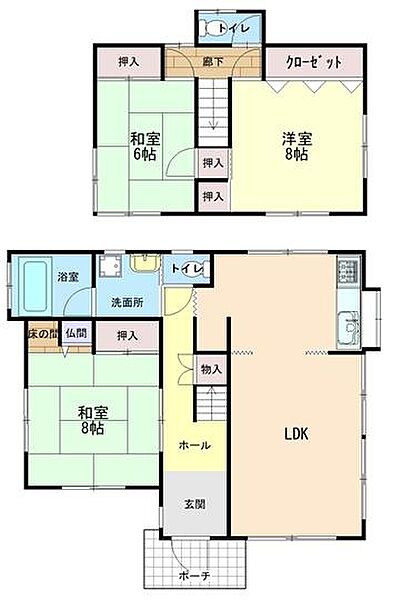 間取り：334000263708