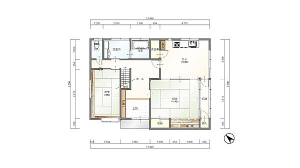 間取り：334000217919