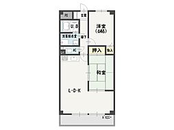 グランドメゾン千田 2LDKの間取図画像