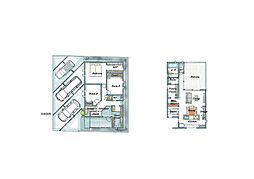 JR福塩線 道上駅 徒歩11分 3LDKの間取り