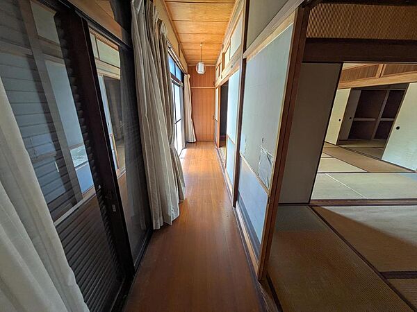 庭に面した広縁