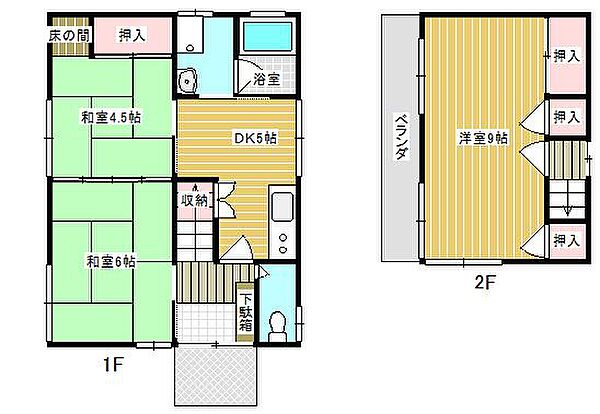 間取り：334000265605