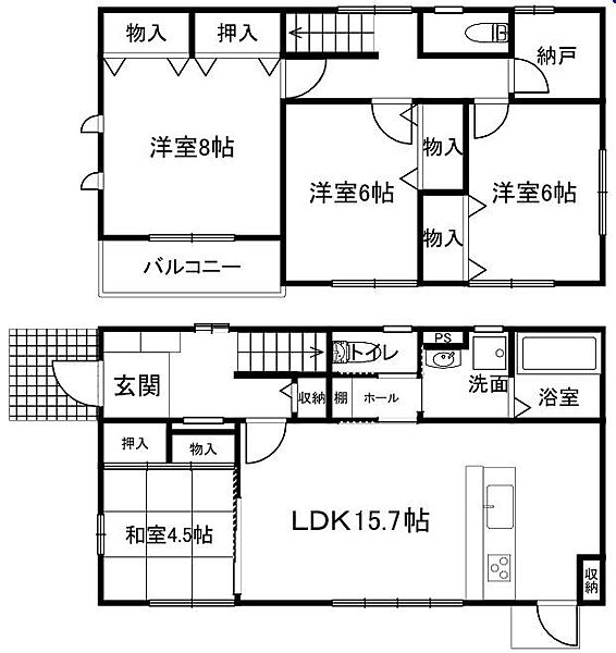 間取り：334000257395