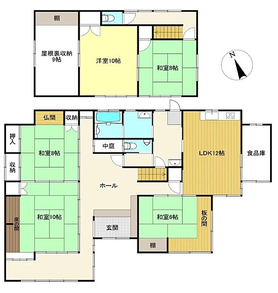 間取り：334000261078