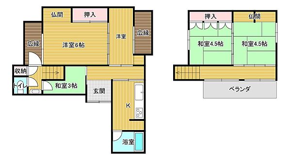 間取り：334000263728