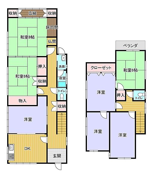 間取り：334000271737