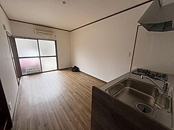 JR山陽本線 尾道駅 バス15分 尾道学園前下車 徒歩6分の賃貸アパート 1階2DKのリビング/ダイニング