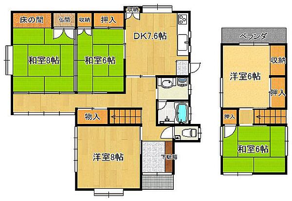 間取り：334000265096
