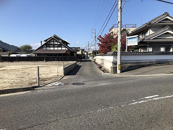 北道路（東から撮影（2025/11/15）