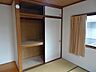 収納：しっかり収納できる天袋付きの押入です♪