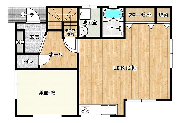 1階間取り