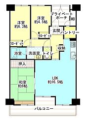 間取図画像 3SLDK