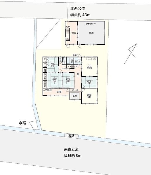 間取り：334000264850