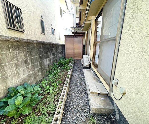 ちょっとした家庭菜園が楽しめます。