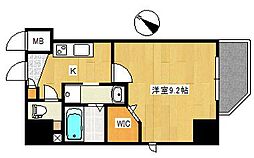 EIGHT VALLEY59 五日市駅前 2階1Kの間取り