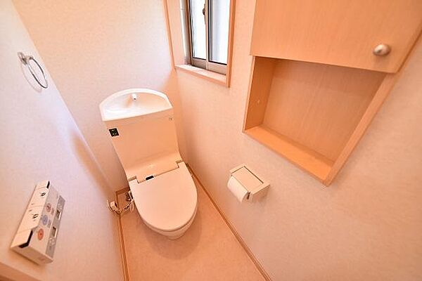 1階トイレ・トイレは2階にもあります