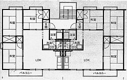 プランタン3 3LDKの間取図画像