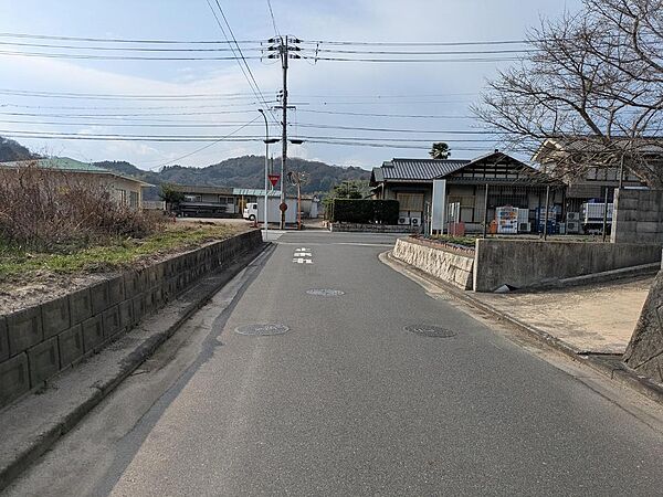 前面道路