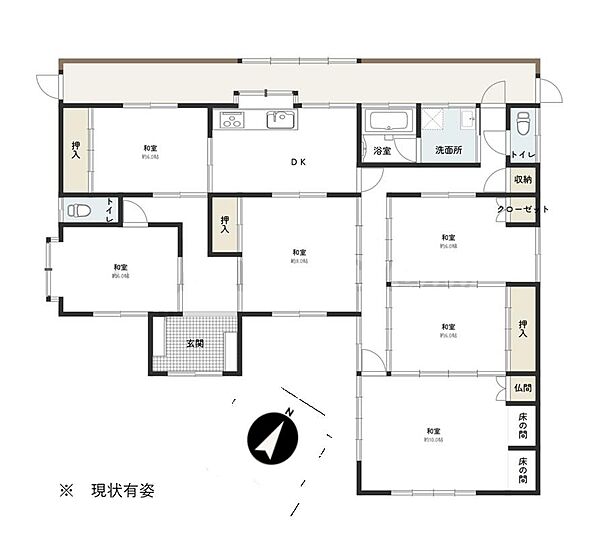 間取り：334000265238
