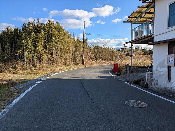 西側道路