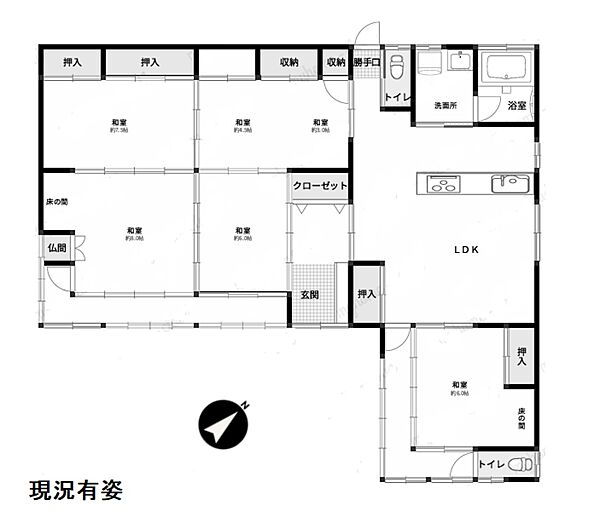 間取り：334000263133