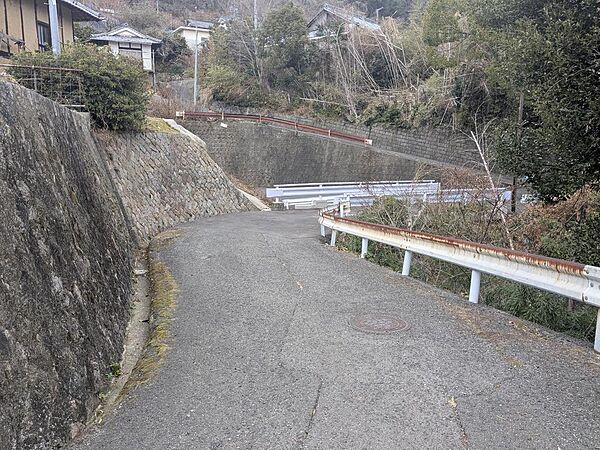 本物件は写真左崖上