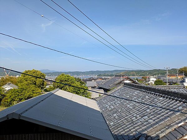 2階からの眺め