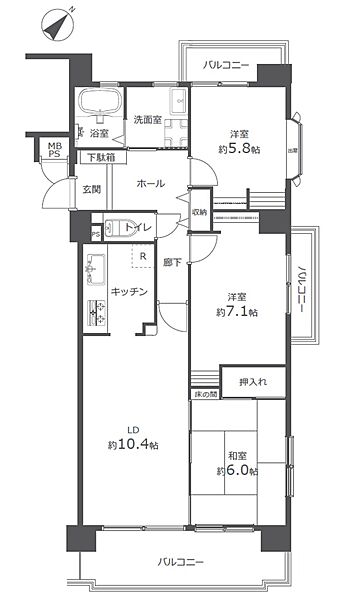 間取り：334000265919