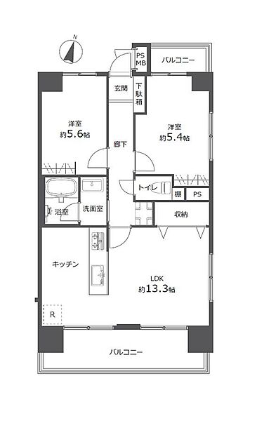 間取り：334000274384