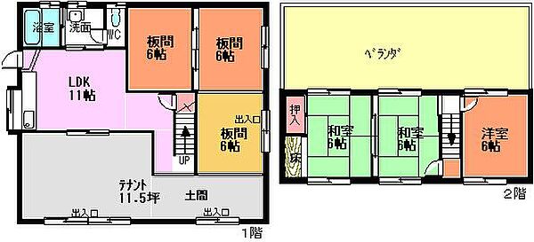 間取り：334000262664