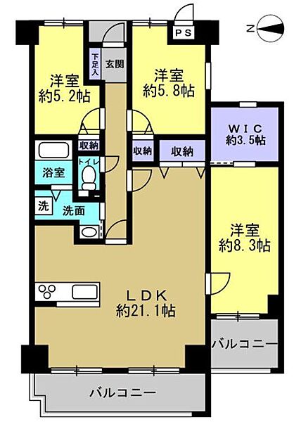 間取り：334000256575