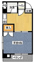 間取図画像 1K