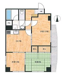バス 富士見町下車 徒歩1分 3DKの間取り