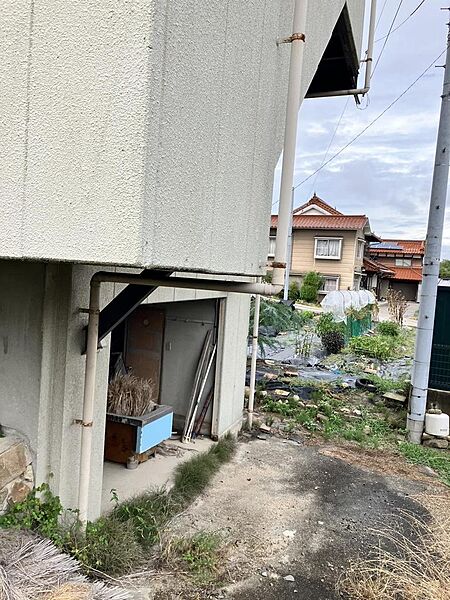 建物裏側