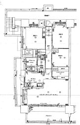 福山市多治米町6丁目マンション 3LDKの間取図画像