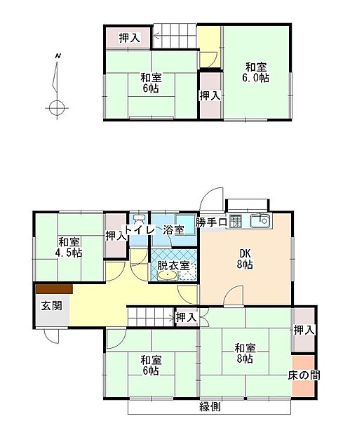 間取り：334000271877