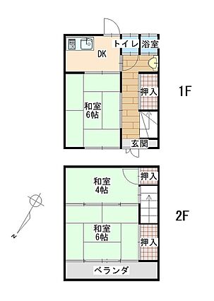 1戸の間取り図...