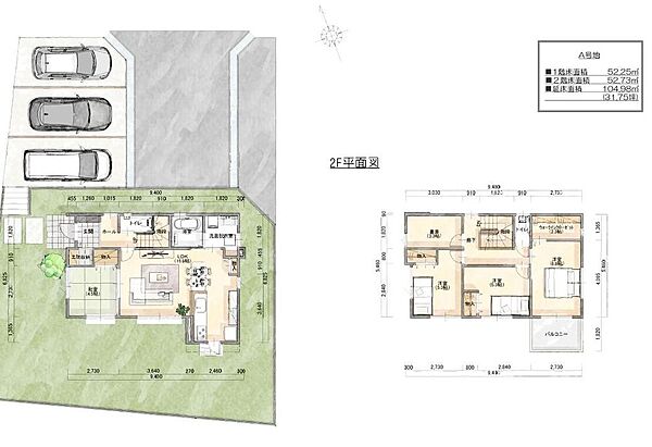 プラン例　　お気軽に自由設計ご注文下さい。日当たり良好 詳細は担当藤本携帯TEL080-1943－1600までお気軽にお問い合わせください。