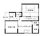 トイレ：現状の間取（1Ｆ）