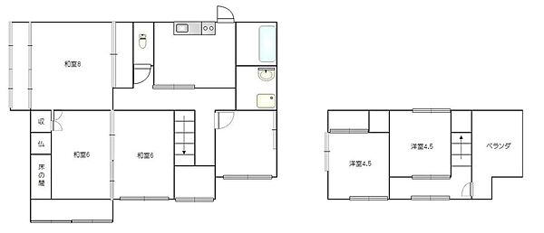 間取り：334000217594