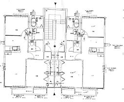 ローズパレスM 1階2LDKの間取り
