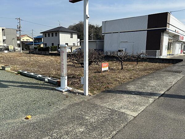 北西より