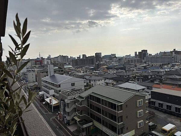 南側バルコニーからの眺望