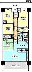 ヴェルディ広公園 4LDKの間取図画像